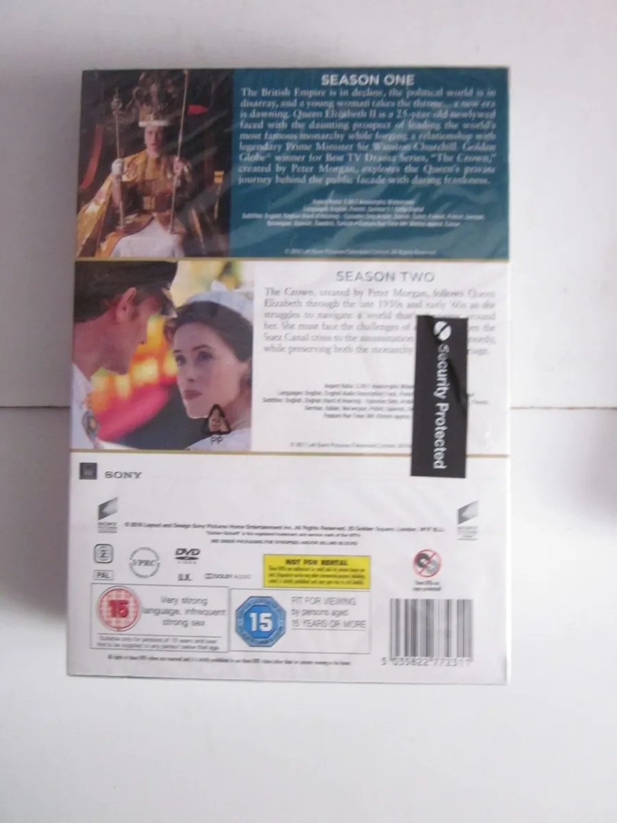 The Crown Complete  Seasons 1 to 4 DVD' s New - Image 2