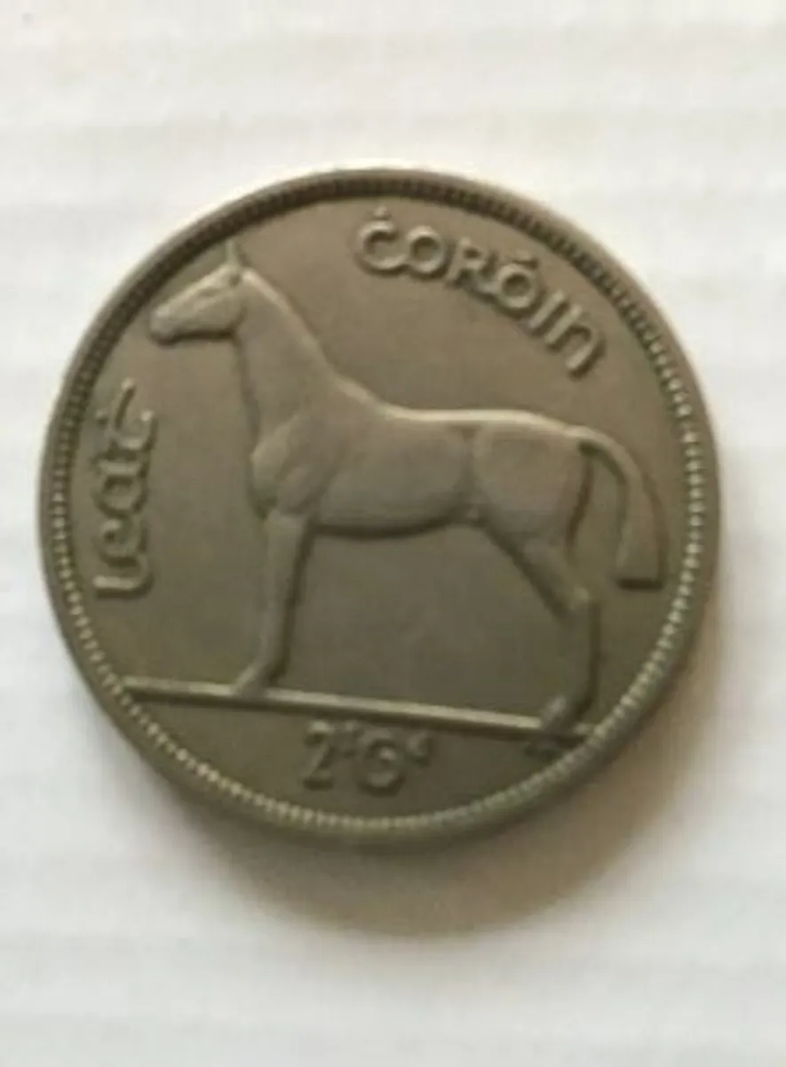 Irish Pre decimal Half Crown Coin