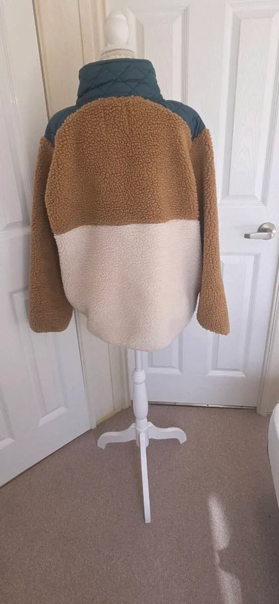 The Logg Concept Teddy Fleece Pullover Jacket Colo - Image 3