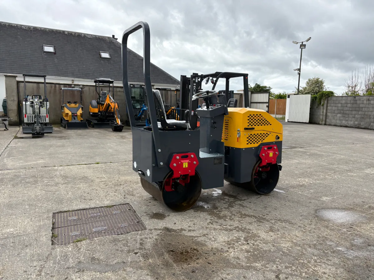 New 1 Ton Twin Drum Vibrating Roller - Image 4