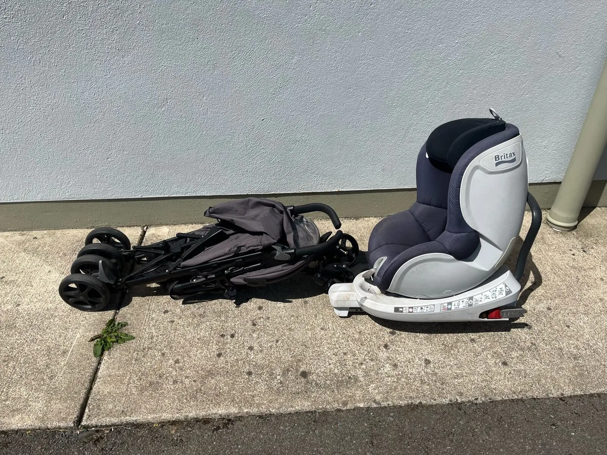Joie Buggy + Britax Isofix Car Seat - Image 2