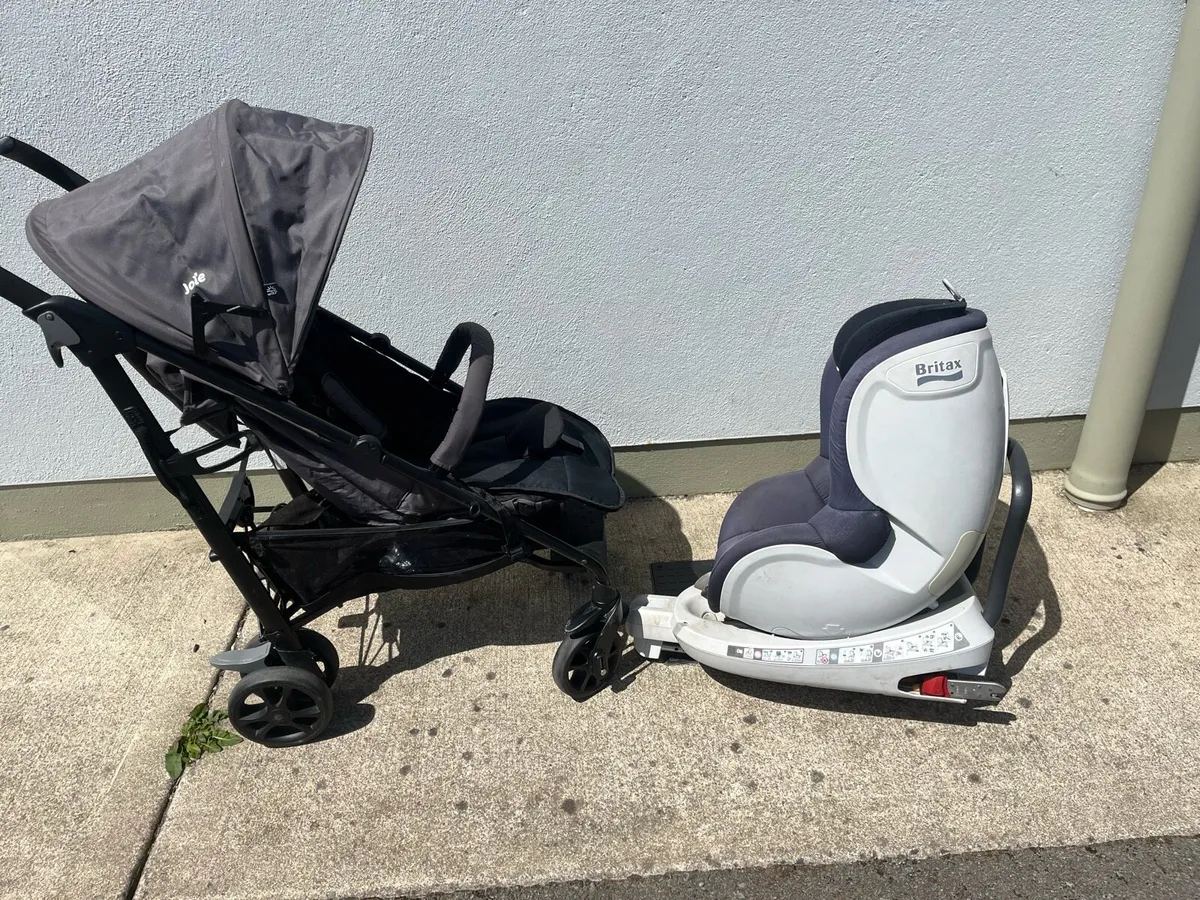Joie Buggy + Britax Isofix Car Seat - Image 3