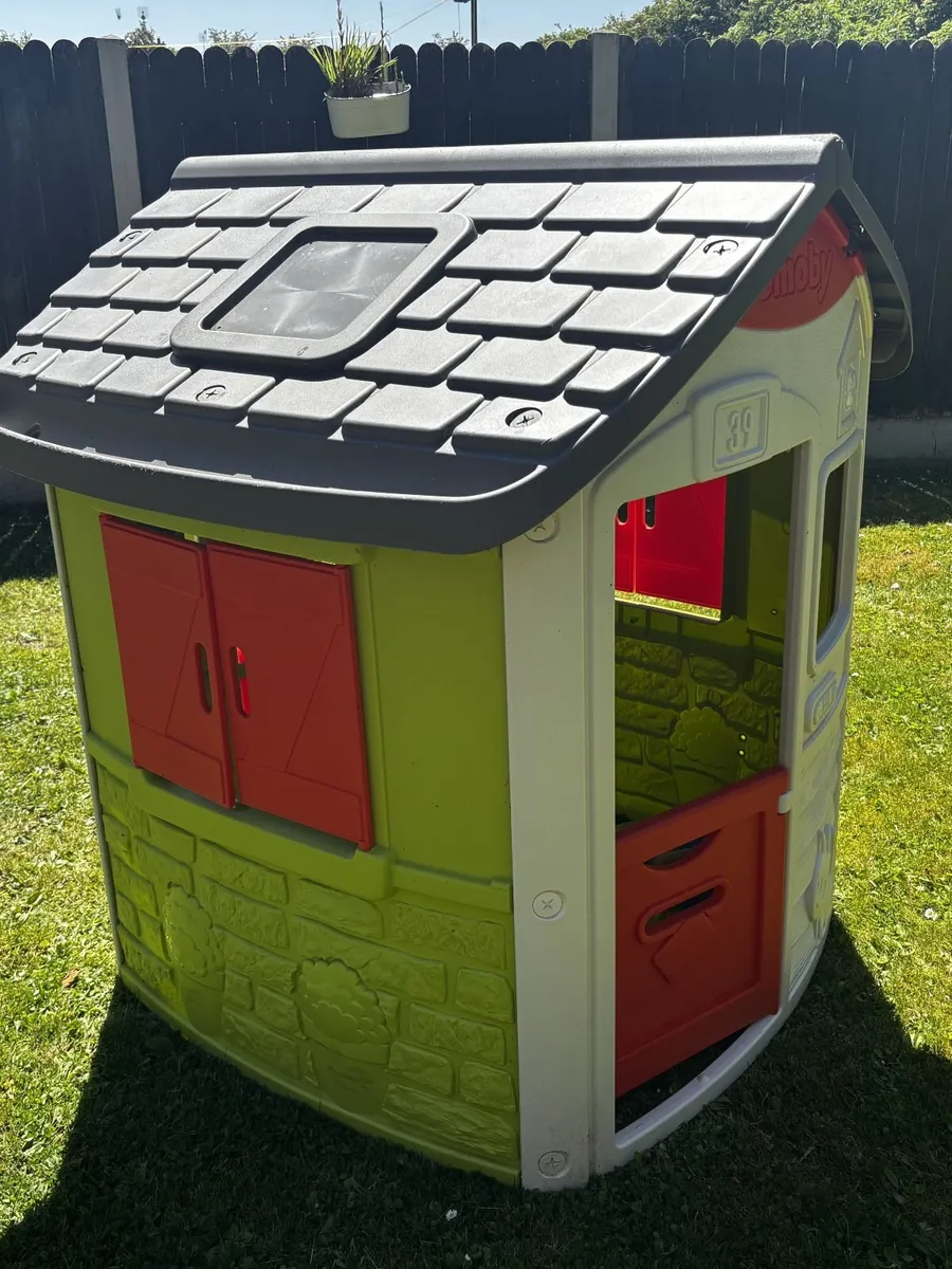 Smoby Kids Outdoor Playhouse, Garden Play House - Image 4