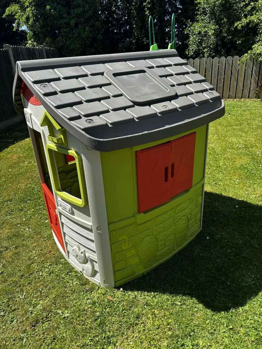 Smoby Kids Outdoor Playhouse, Garden Play House - Image 3