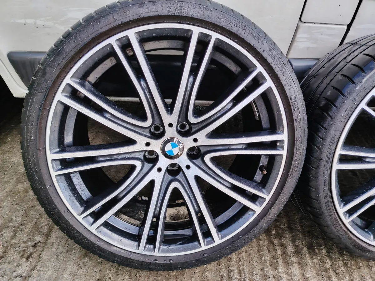 20" BMW 5 series, G30 model alloy wheels - Image 4