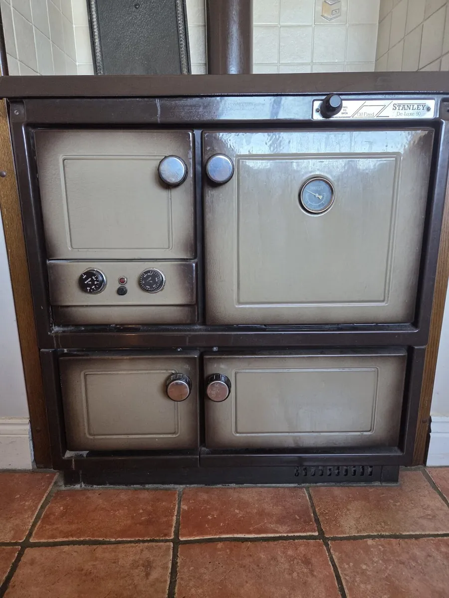 Stanley Deluxe 90 Oil-Fired Range Cooker - Image 2