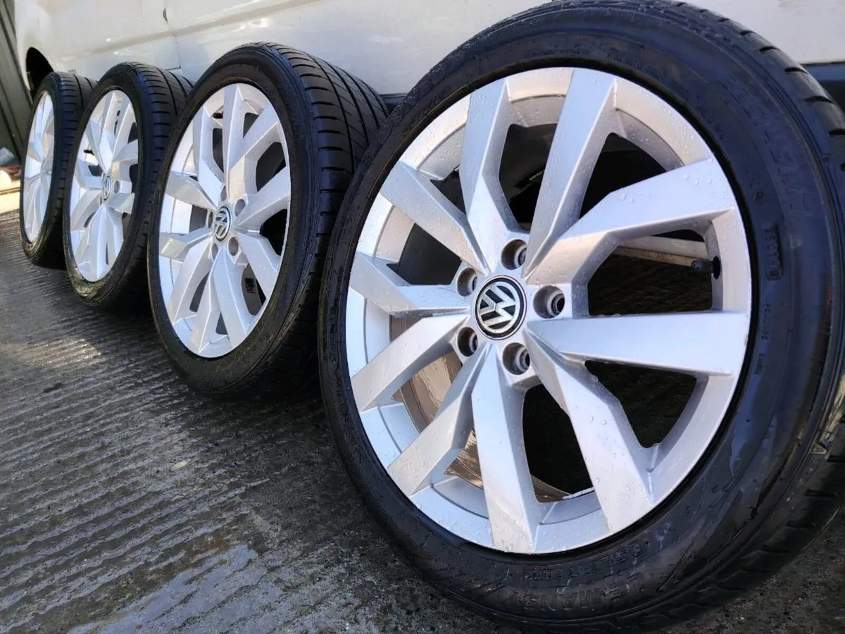 17" VW alloy wheels - Image 1