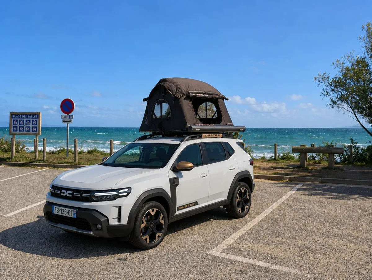 🚗⛺ CarCamp AURORA3 Pers Roof Tent CoolaLiving.ie - Image 3