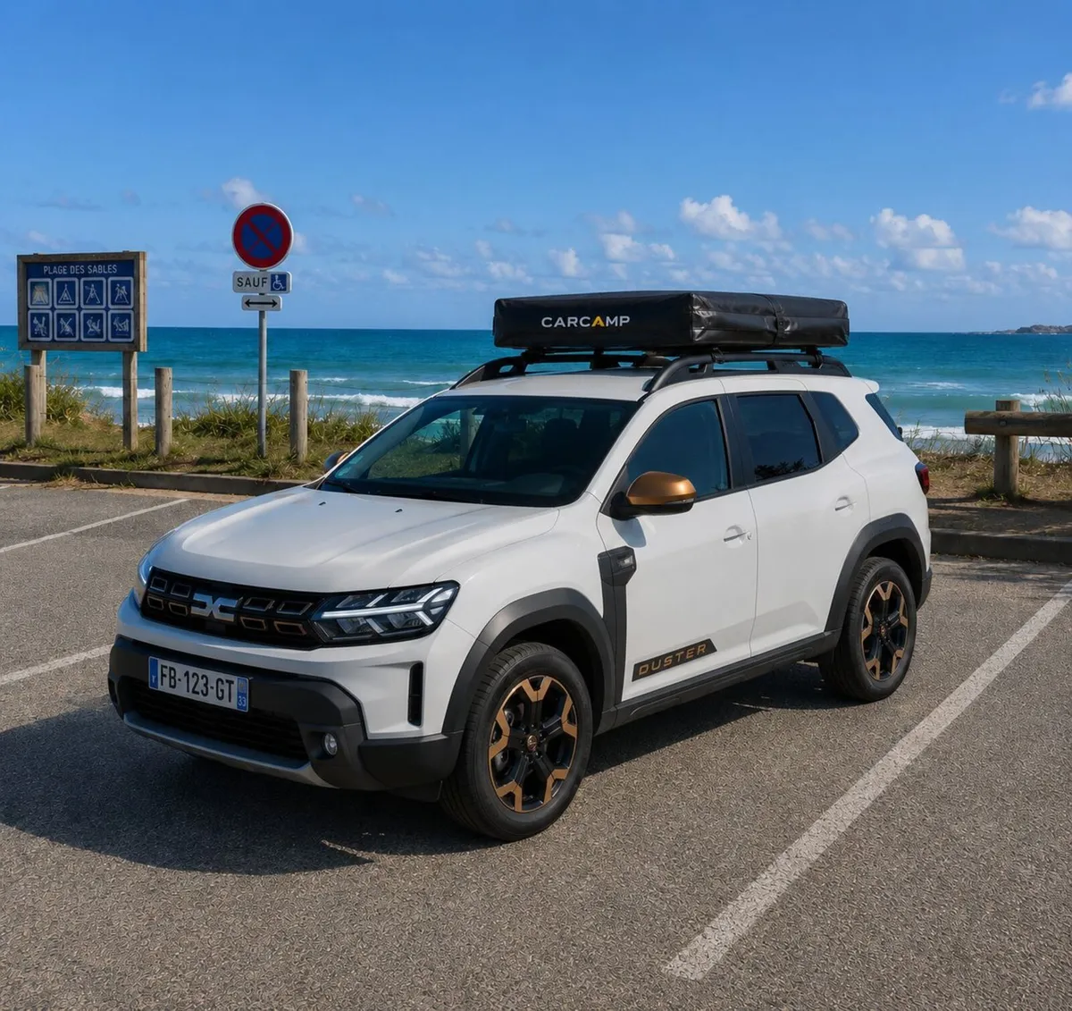 🚗⛺ CarCamp AURORA3 Pers Roof Tent CoolaLiving.ie - Image 2