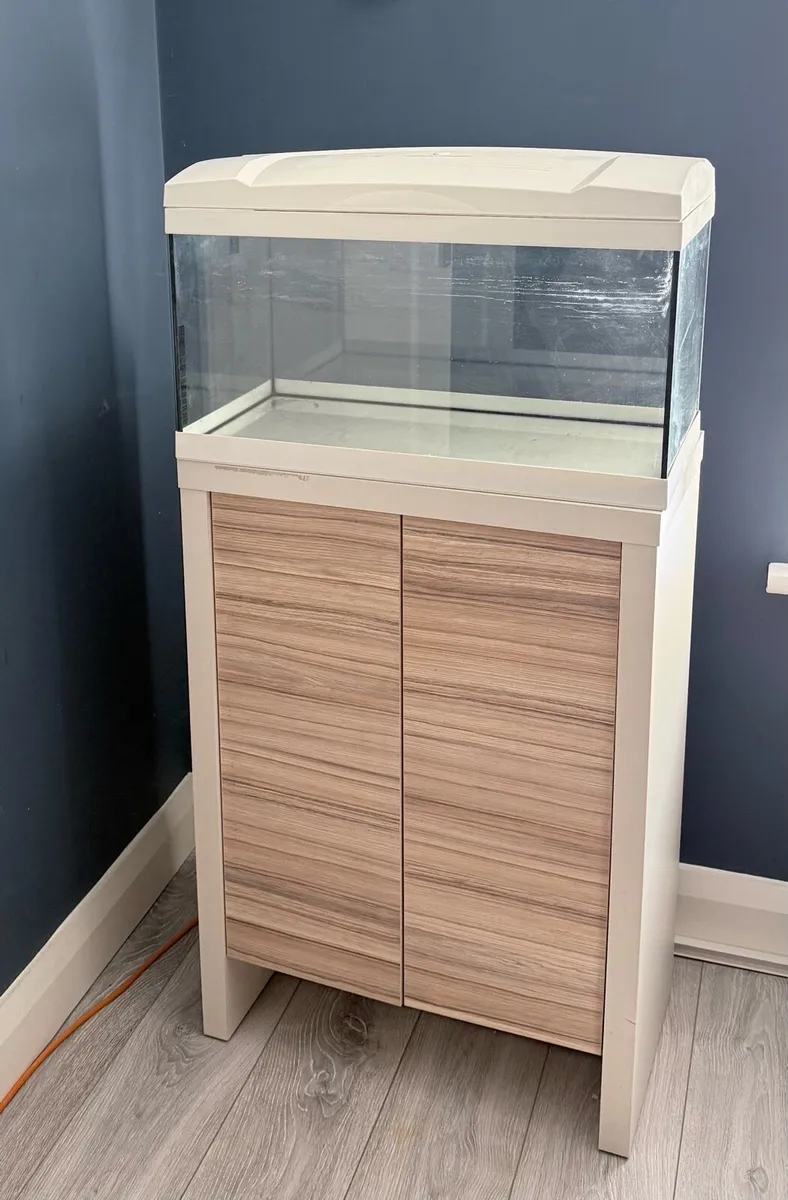 Fish Tank with cabinet - Complete Set with Extras - Image 1
