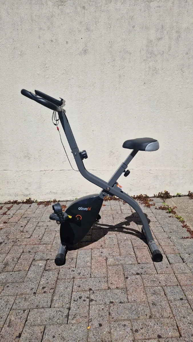 Ativafit Folding Exercise Bike - Image 1