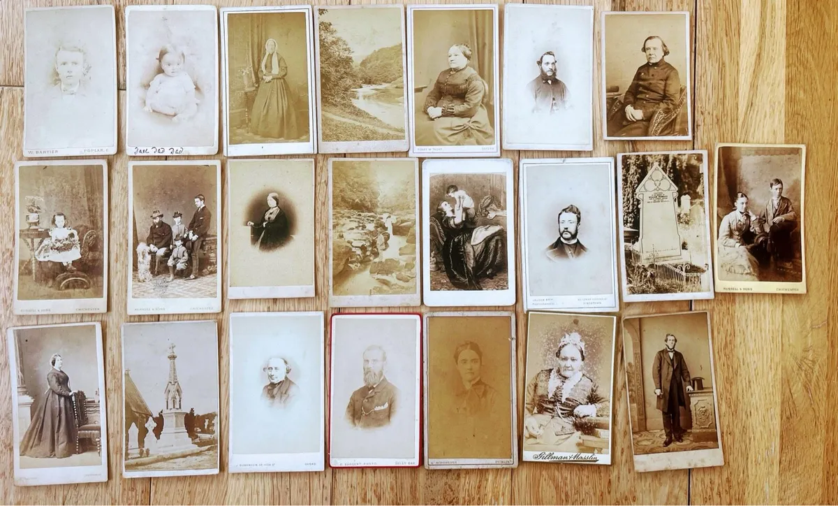 Collection of 21 19th century images