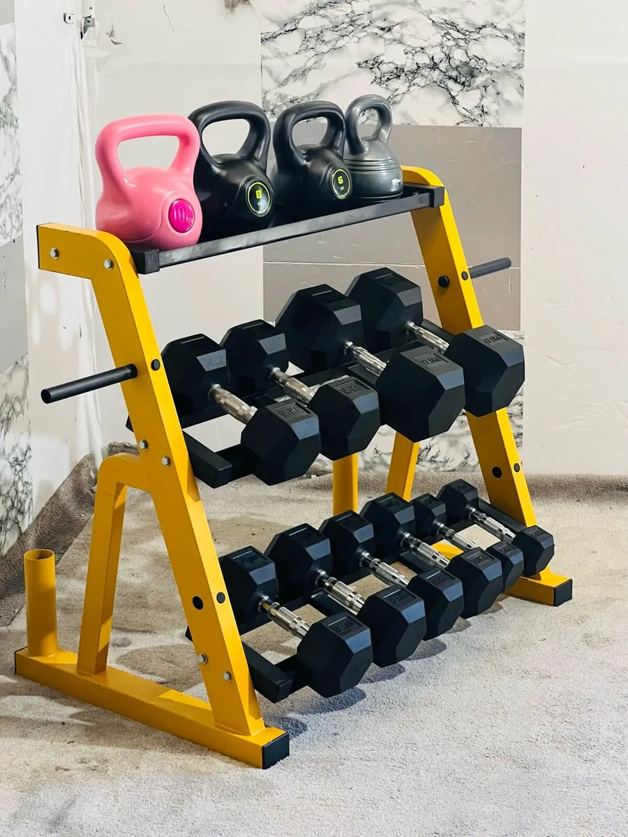 GYM GEARS OLYMPIC WEIGHTS RACKS BENCHS ++ - Image 2