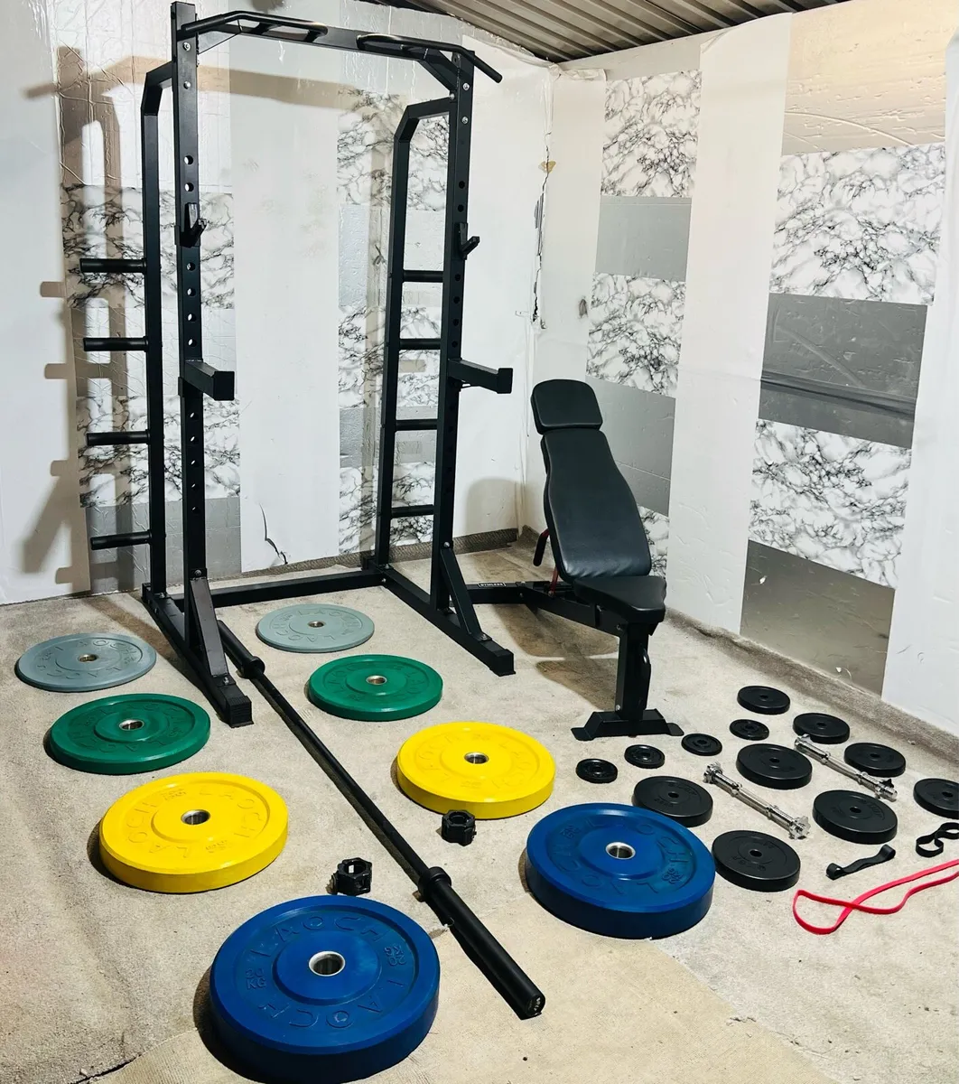 GYM GEARS OLYMPIC WEIGHTS RACKS BENCHS ++ - Image 2