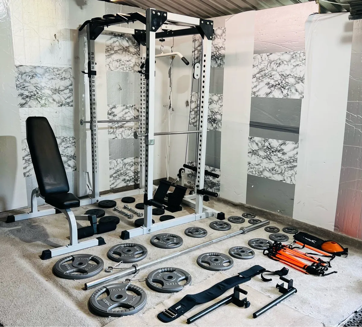 GYM GEARS OLYMPIC WEIGHTS RACKS BENCHS ++ - Image 1