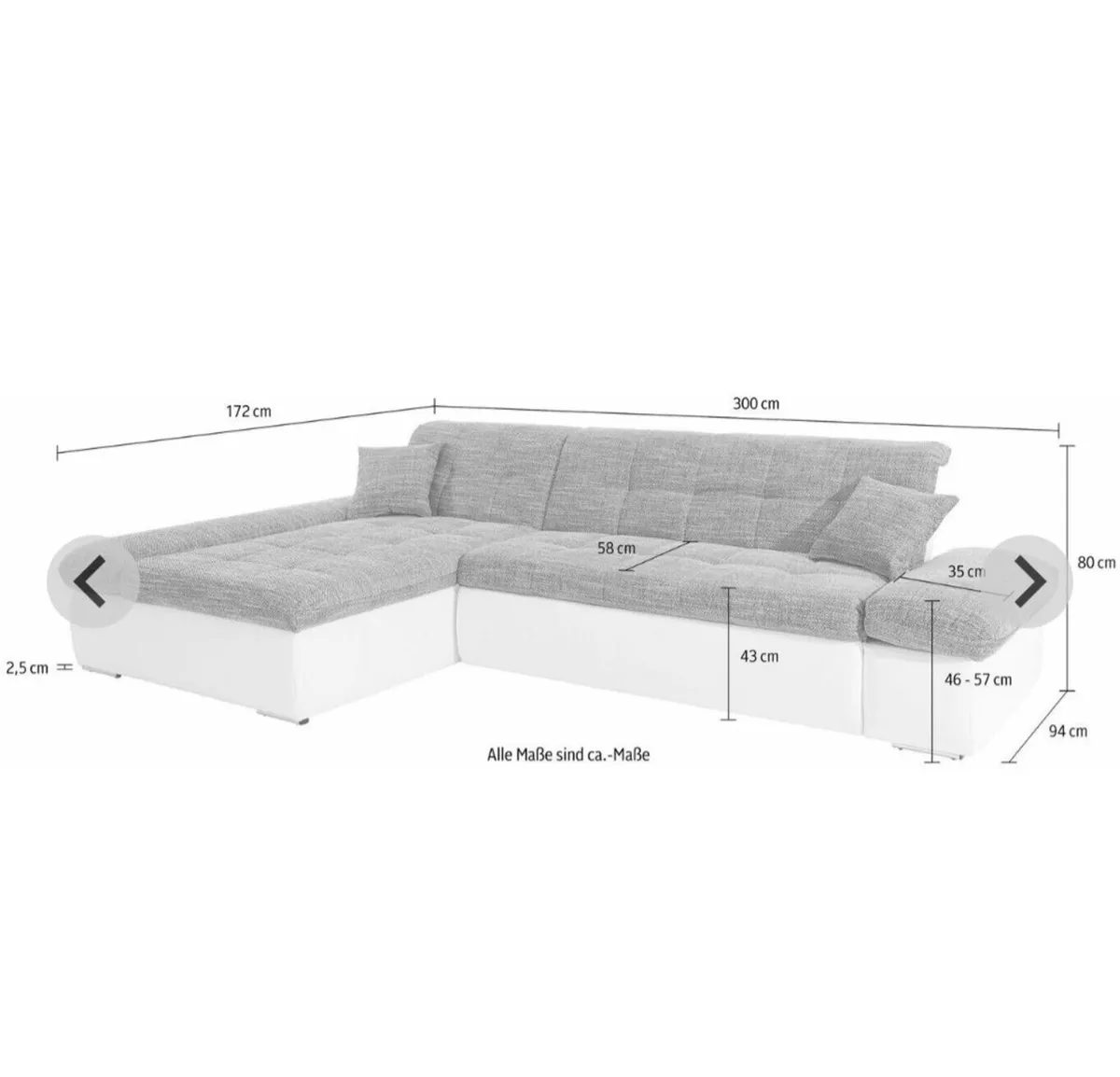 Corner sofabed - Image 2