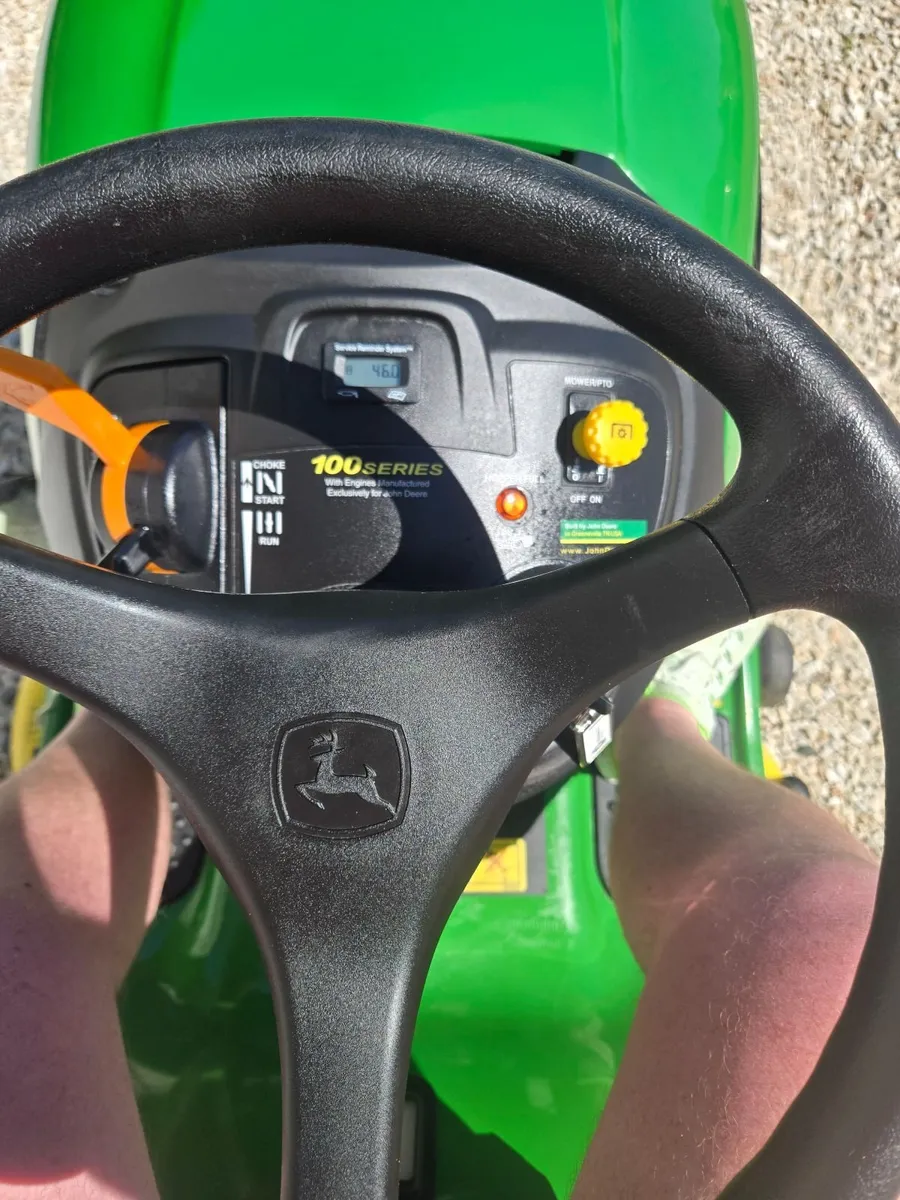 John Deere X155R Ride-On Mower – 46 Hours - Image 3