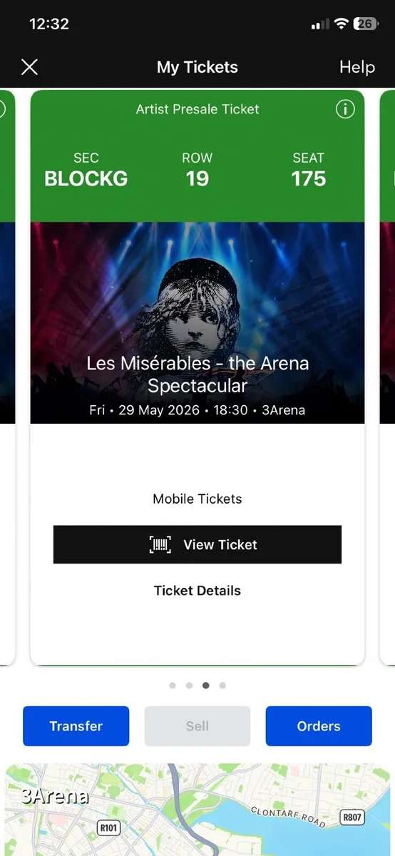 Les Miserables- Two Tickets Fri 29th May - Image 1