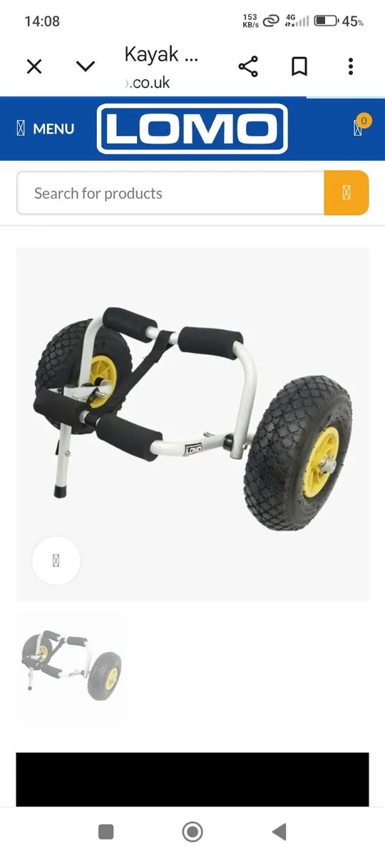Kayak trolley Lomo