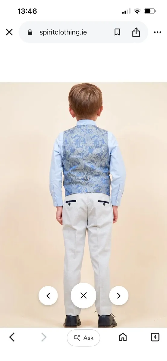 Boys Communion Suit for sale - Image 4