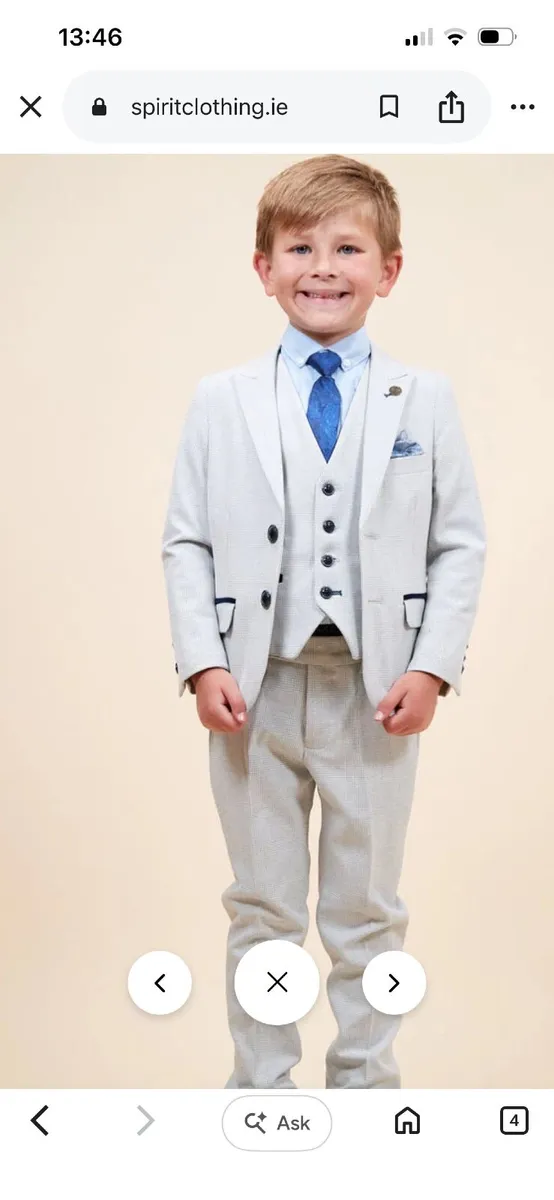 Boys Communion Suit for sale - Image 3