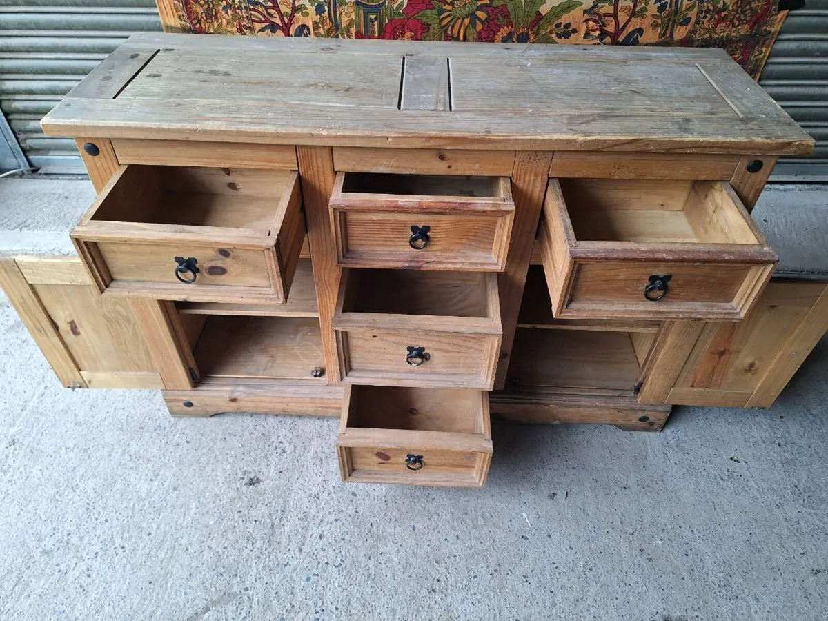 Solid Pine Sideboard/Upcycling project (DELIVERY) - Image 2