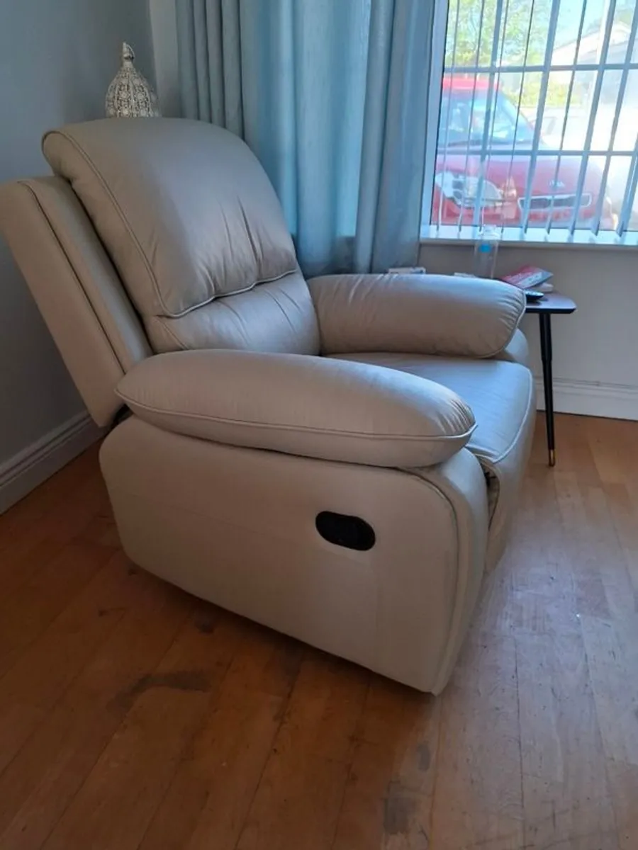 Leather Recliner Armchair - Image 3