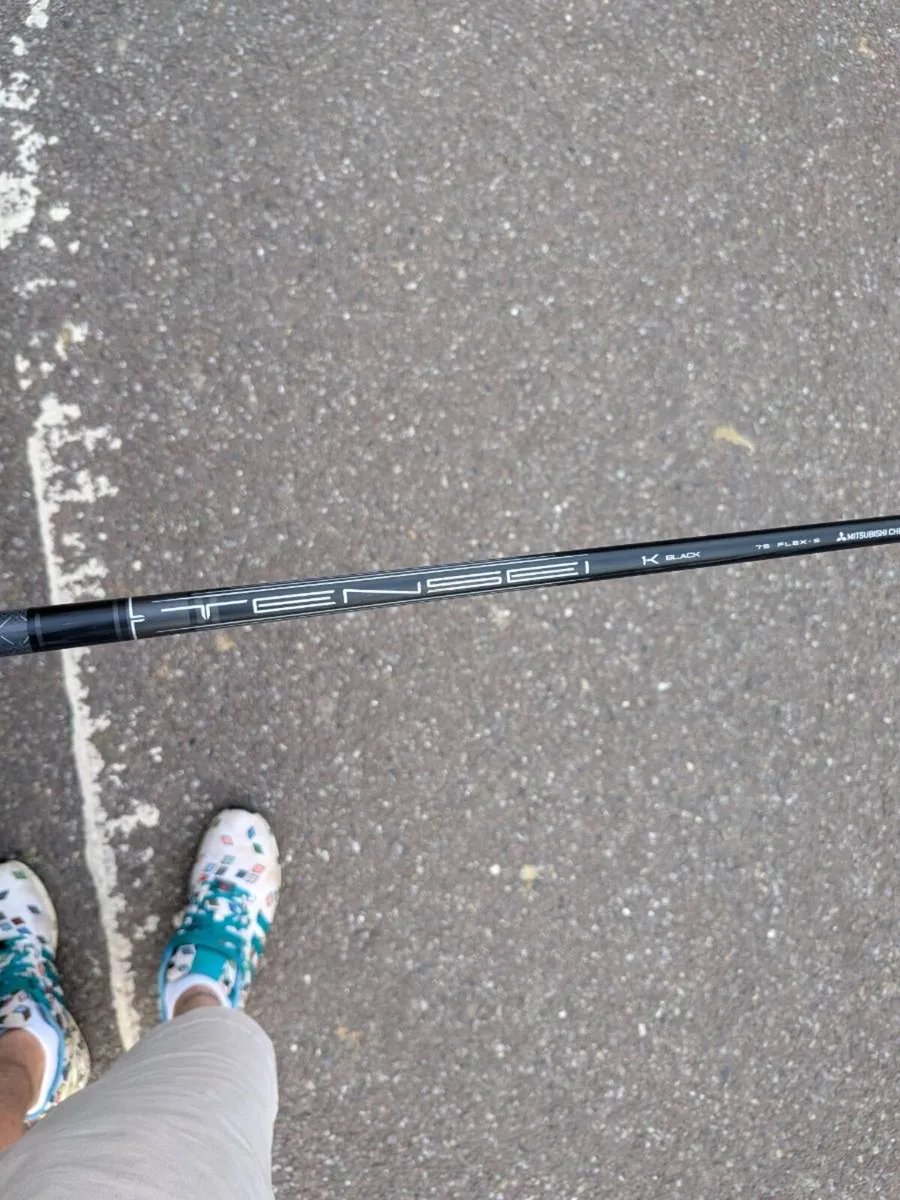 Tensei 1k black 75g stiff 3 wood shaft Titleist - Image 1