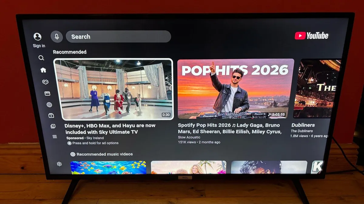 40” TCL Smart Television with Android TV - Image 2