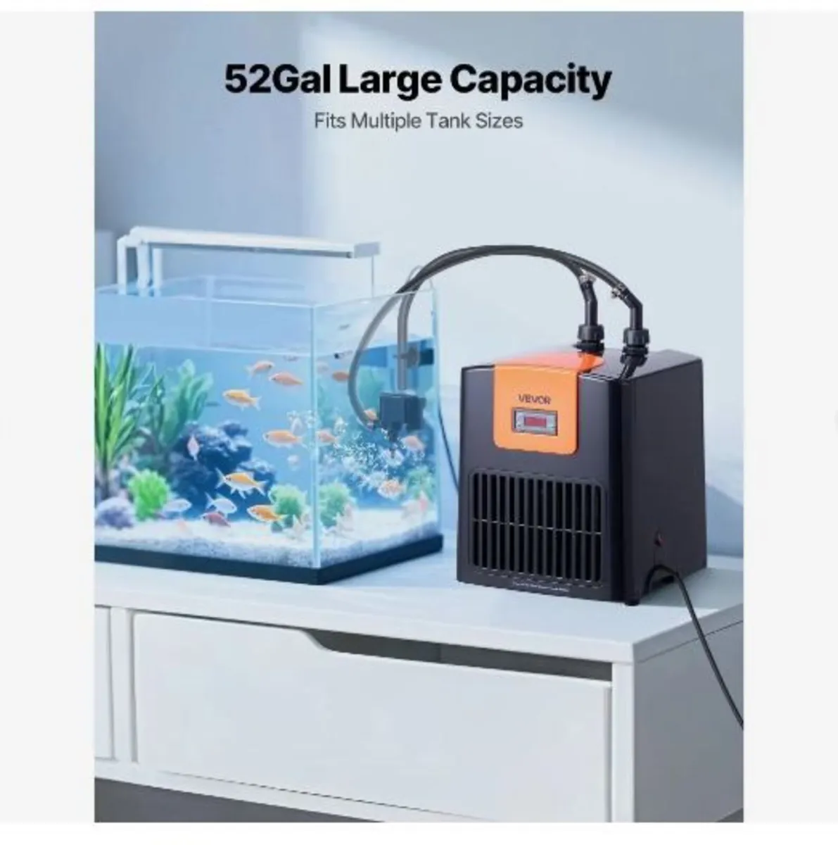 Aquarium Chiller 200L, 0.1 HP Water Chiller - Image 2