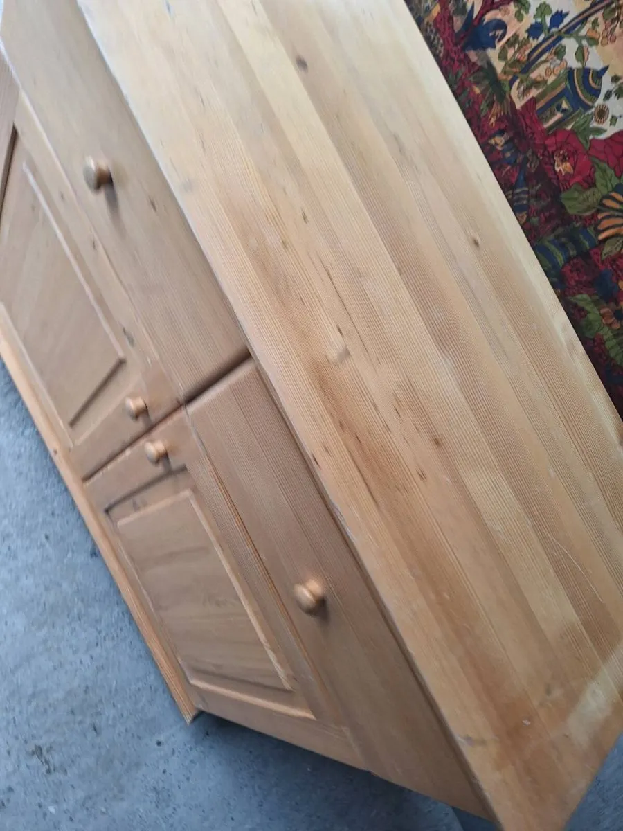 Solid Pine Kitchen Dresser (DELIVERY) - Image 4