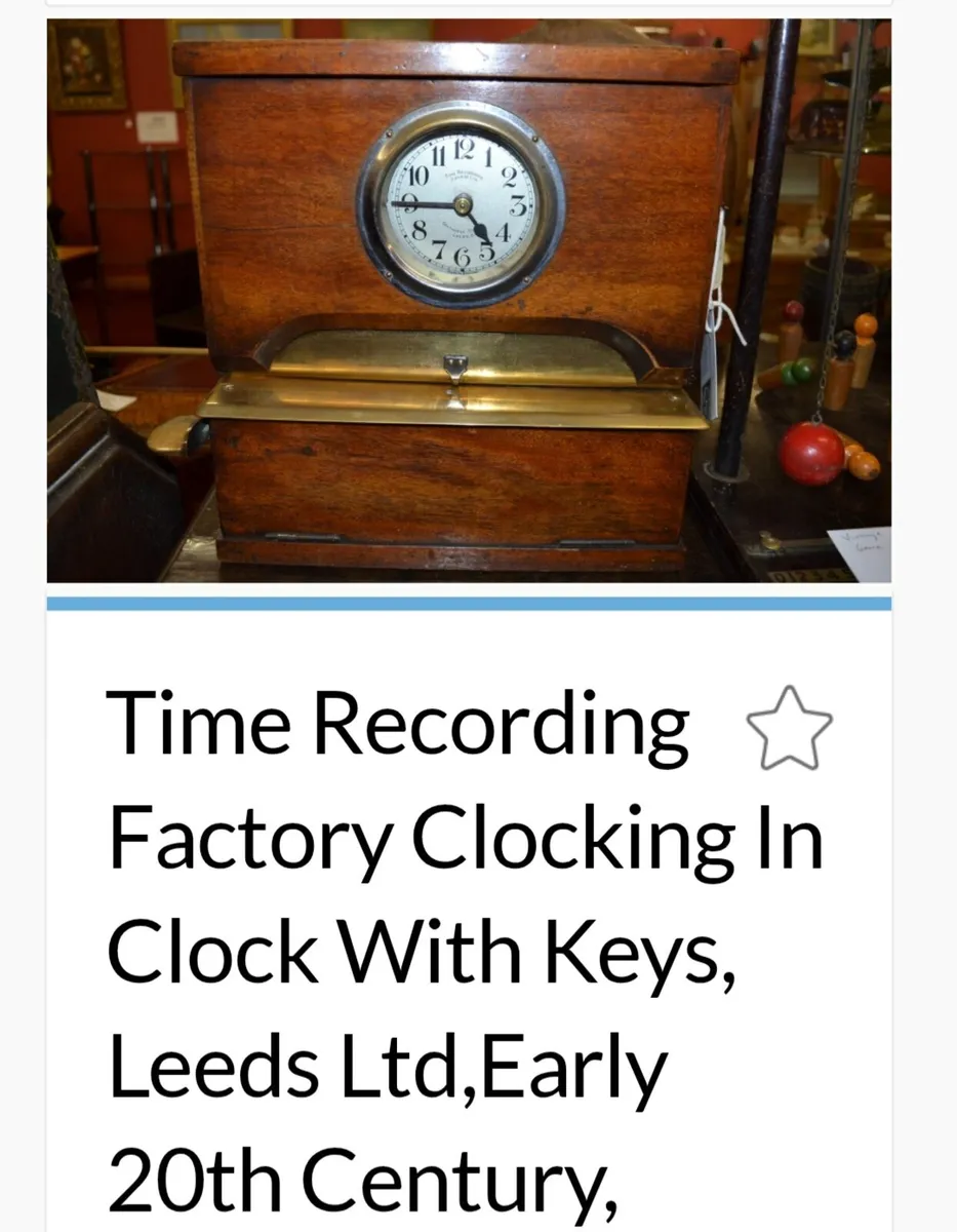 ANTIQUE CLOCK - Image 3