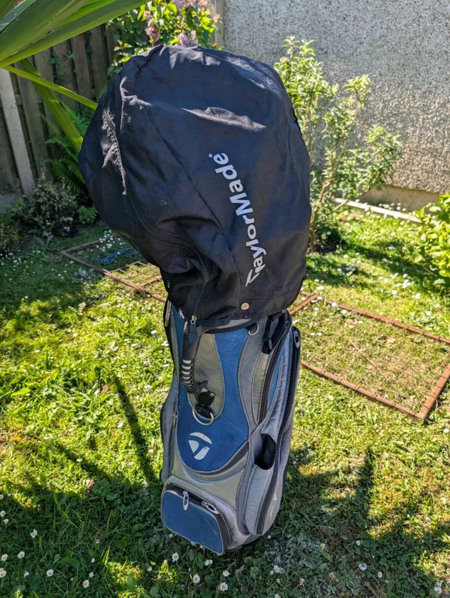 Golf clubs & TaylorMade tour bag - Image 2