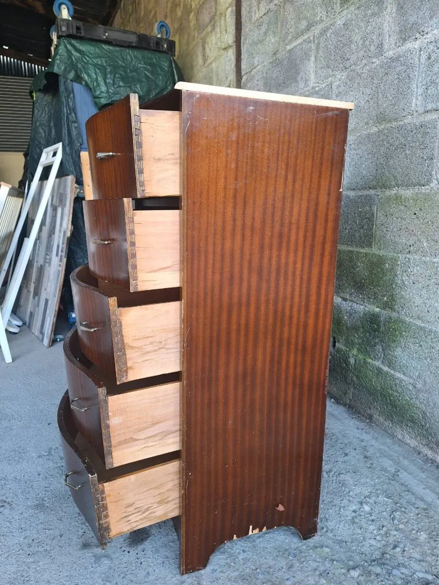 Vintage chest for Upcycling project(DELIVERY) - Image 3