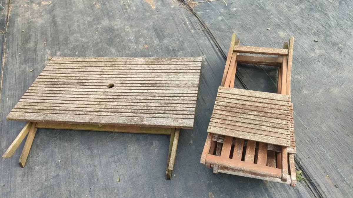 Table + chairs - Image 2