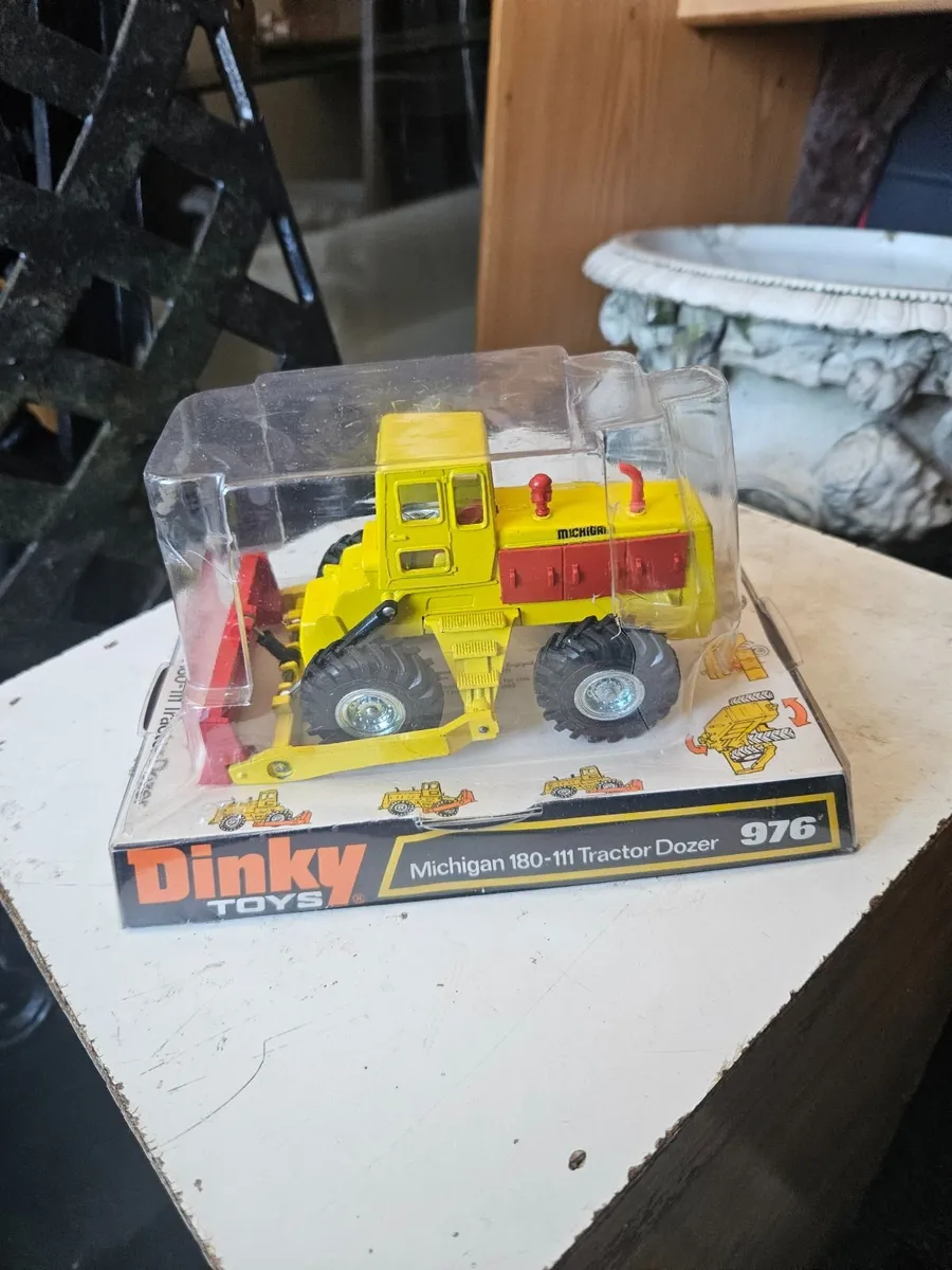 Dinky 1970's Michigan Tractor Dozer - Image 2