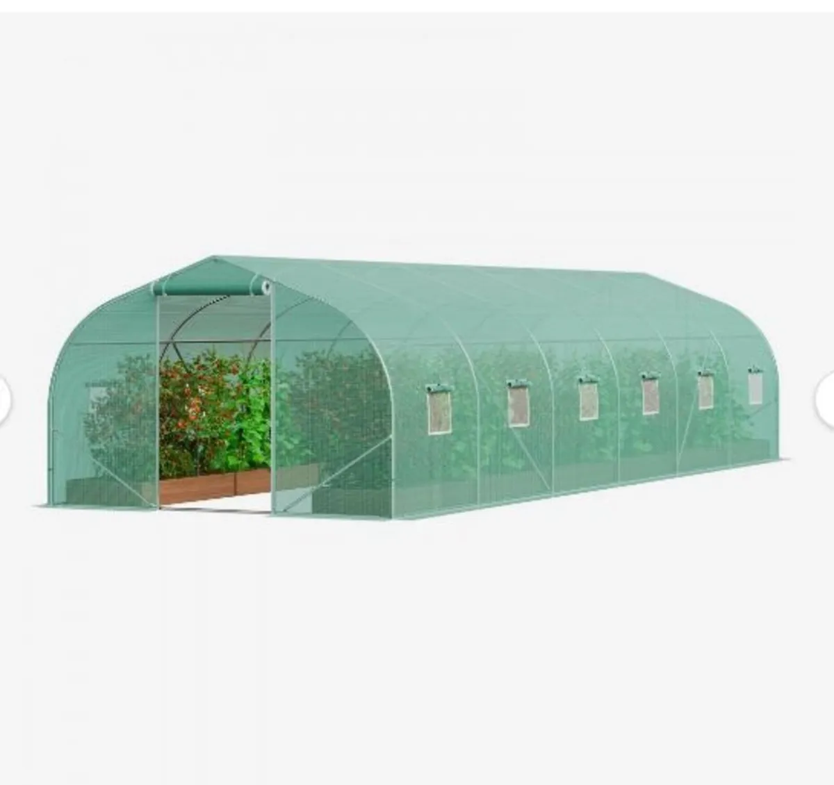 Walk-in Tunnel Greenhouse, 29.5x9.8x6.6 ft - Image 1