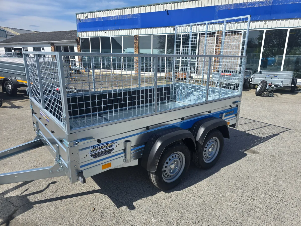 8x5 Trailer with Mesh Sides and Ramp - Image 2