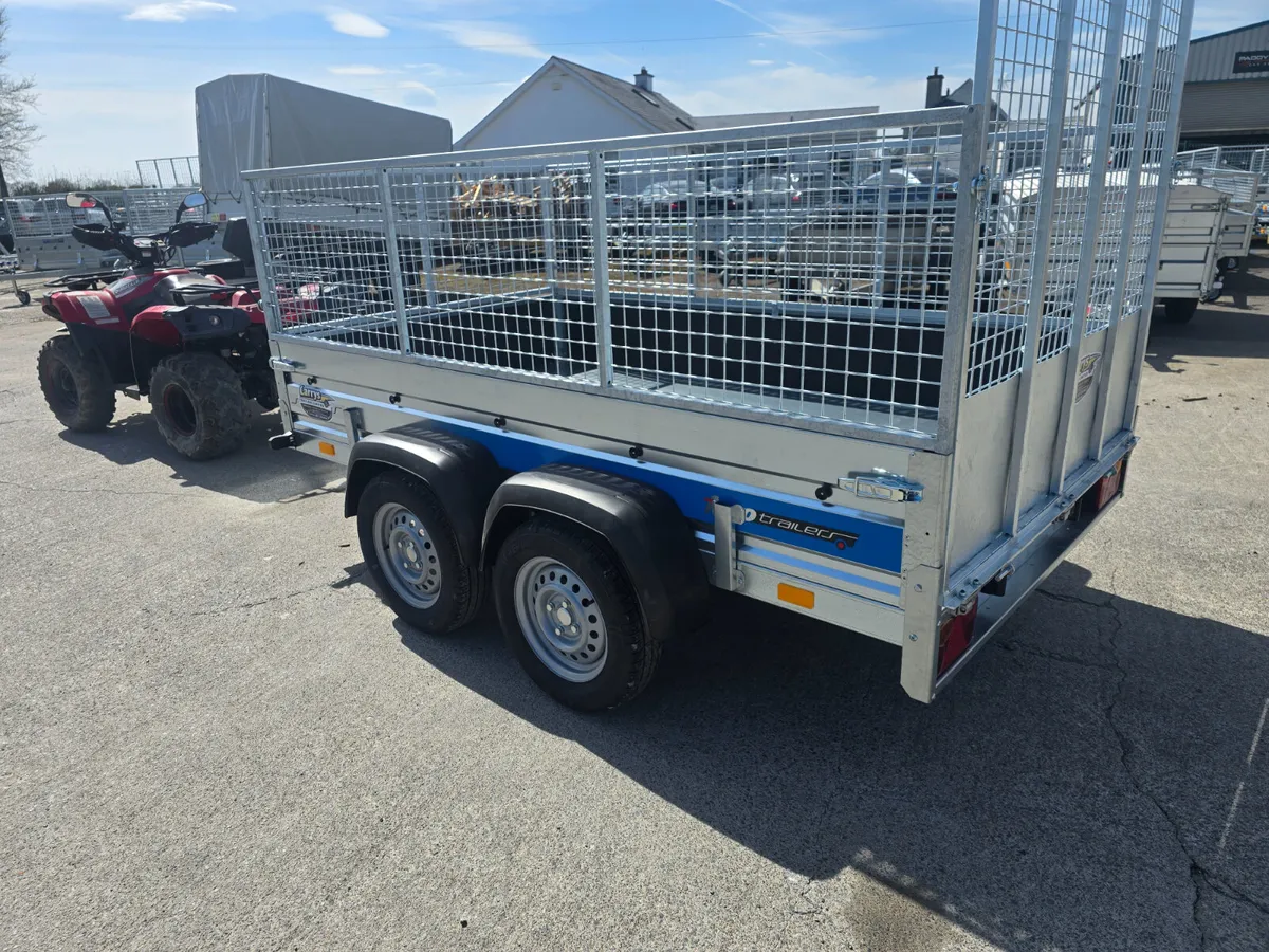 8x5 Trailer with Mesh Sides and Ramp - Image 3