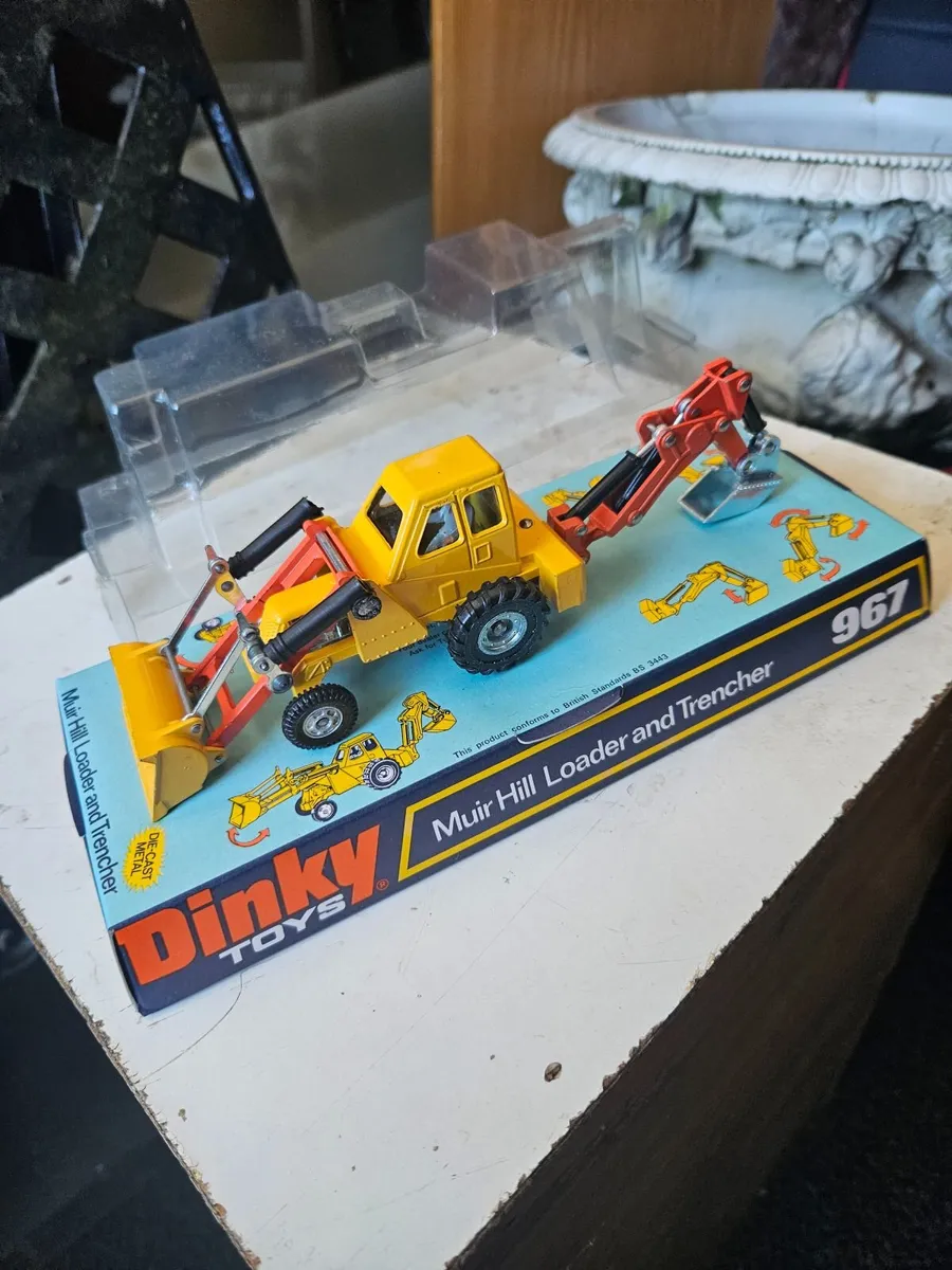Dinky 1970's Muir Hill Loader and Trencher - Image 1