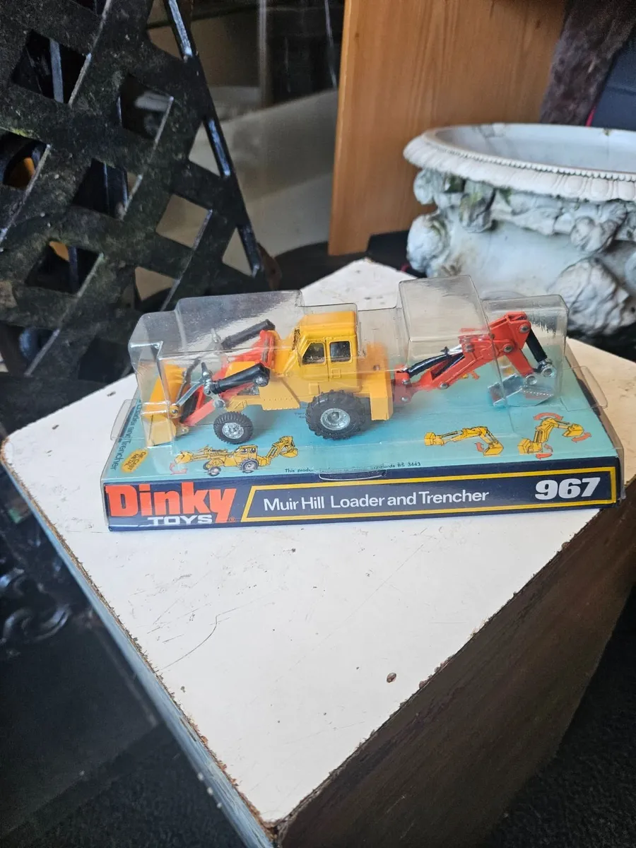 Dinky 1970's Muir Hill Loader and Trencher - Image 3