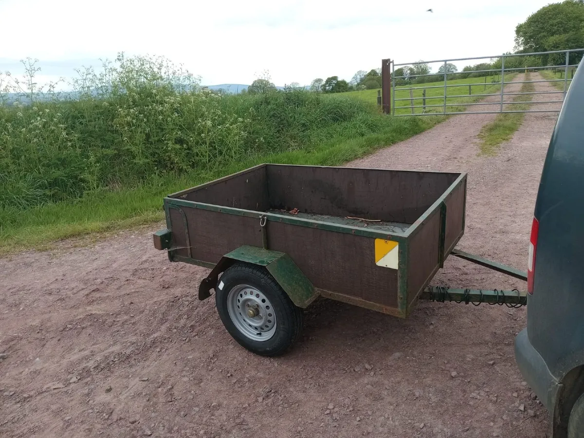 Car trailer single axle - Image 1