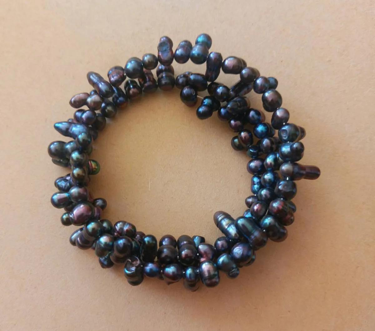 Black pearl bracelet - Image 2