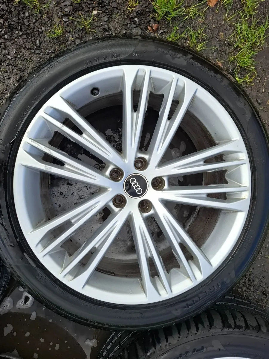 20" Genuine Audi S Line Alloys with tyres - Image 3