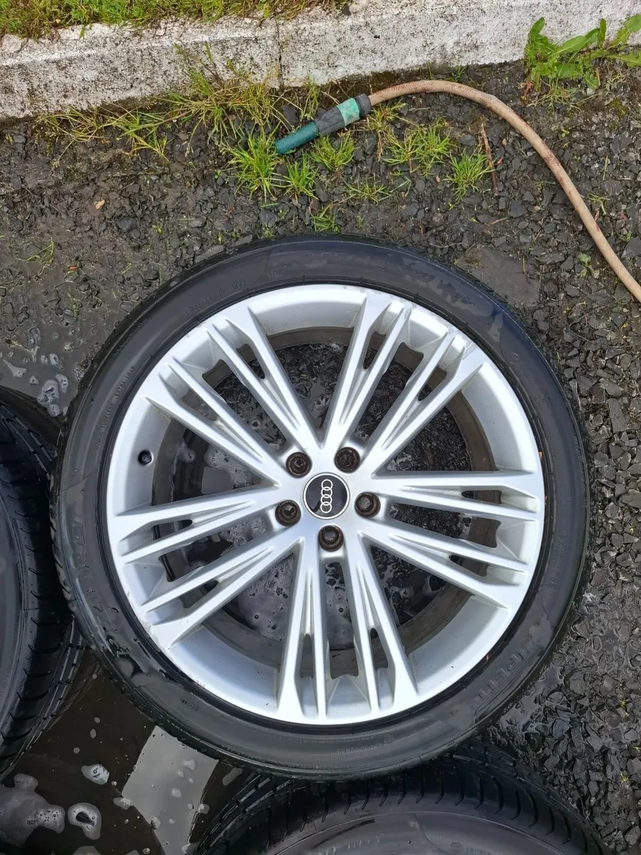 20" Genuine Audi S Line Alloys with tyres - Image 4
