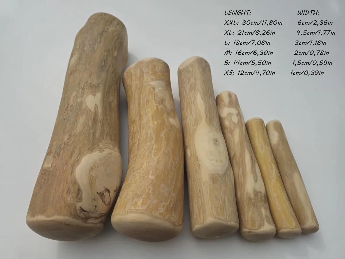 100% natural coffee wood dog sticks. - Image 2