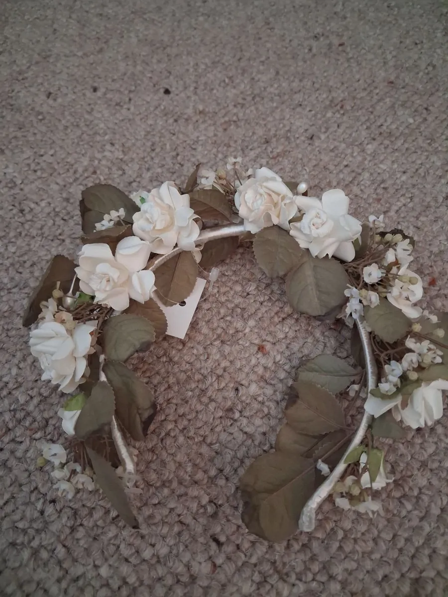 Floral/Bridal  headband - Image 4