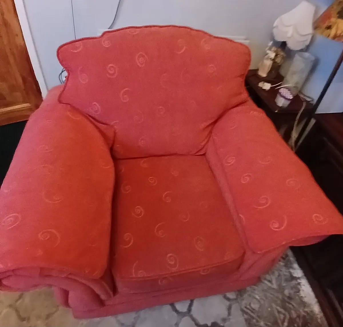 2seater couch with armchair to match - Image 4