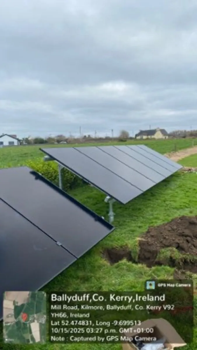 Solar panel ground mounted frames - Image 1