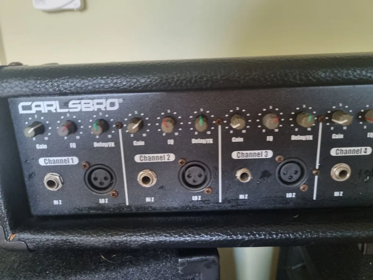 Carlsbro Amp and 2 x SoundLAb Speakers - Image 4